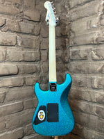 Charvel Pro-Mod San Dimas Style 1 HSS, Aqua Flake - Electric Ed Modified