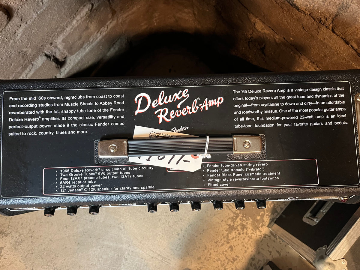 Fender '65 Deluxe Reverb (New)| Black Mountain Guitar Co Fender '65 Deluxe Reverb (New)| Black Mountain Guitar Co