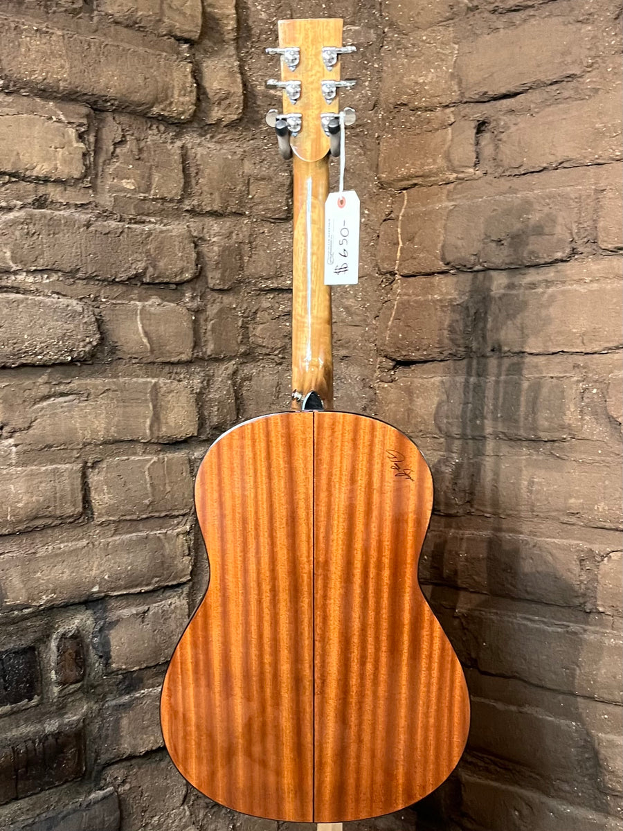 Zager Easy Play Parlor E/N AcousticElectric Guitar Black Mountain