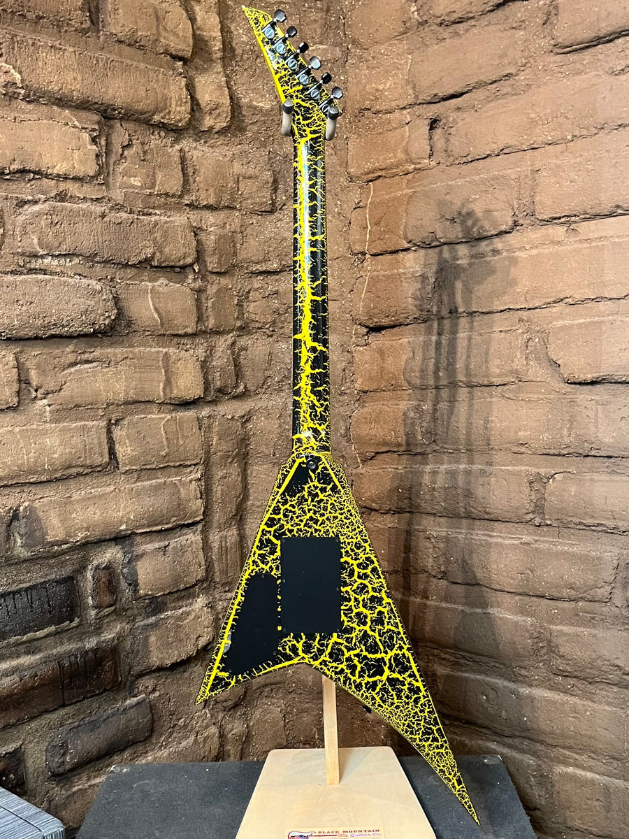 Jackson Custom Shop Randy Rhoads RR24 Black Yellow Crackle (New