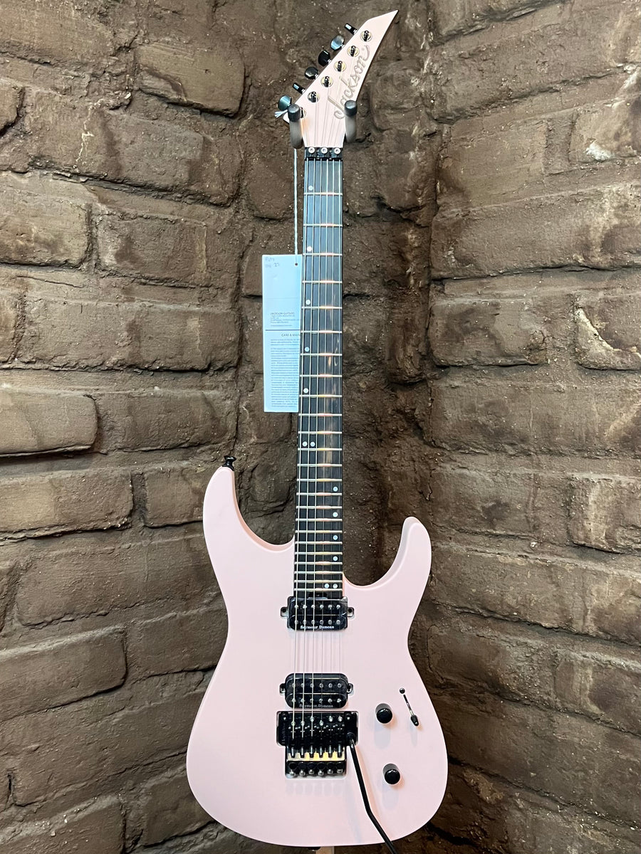 Jackson American Series Virtuoso - Satin Shell Pink| Black