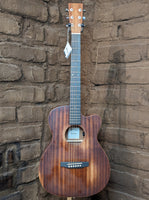 Martin 000C Jr-E StreetMaster Acoustic-electric Guitar - Dark Mahogany Distressed (New)