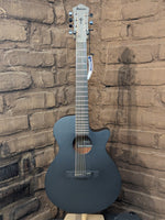 Ibanez AEG721 7-string Acoustic-electric Guitar - Black Out (New)