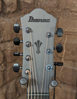 Ibanez AEG721 7-string Acoustic-electric Guitar - Black Out (New)
