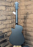 Ibanez AEG721 7-string Acoustic-electric Guitar - Black Out (New)