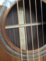Martin Custom Shop Sinker Redwood-East Indian Rosewood 12-Fret Grand Concert Acoustic Guitar - Natural (New)