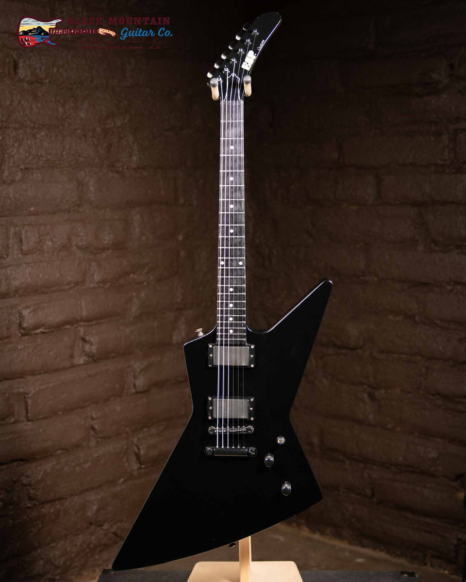 1992 ESP Custom mx250-Black (Used)| Black Mountain Guitar Co