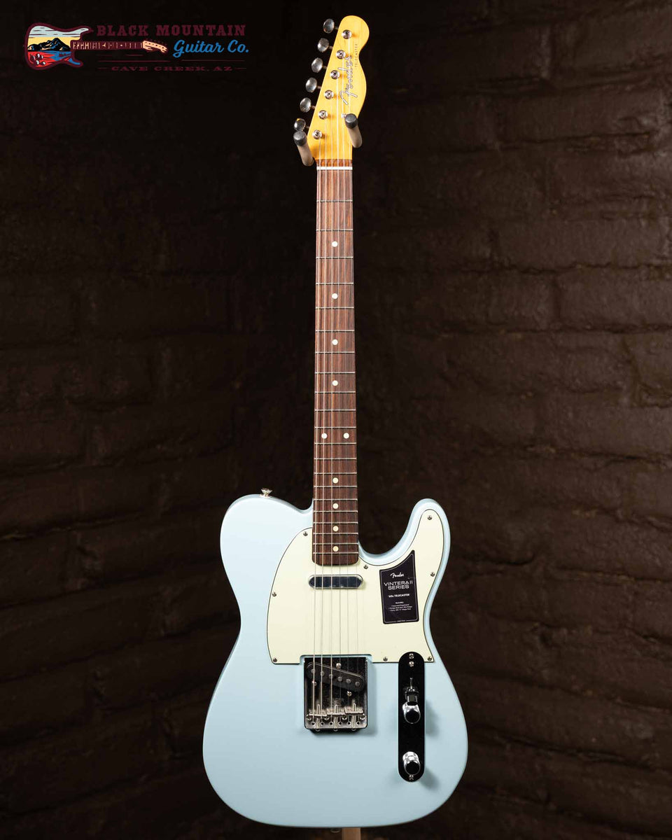 Fender Vintera II '60s Telecaster - Sonic Blue (New)| Black