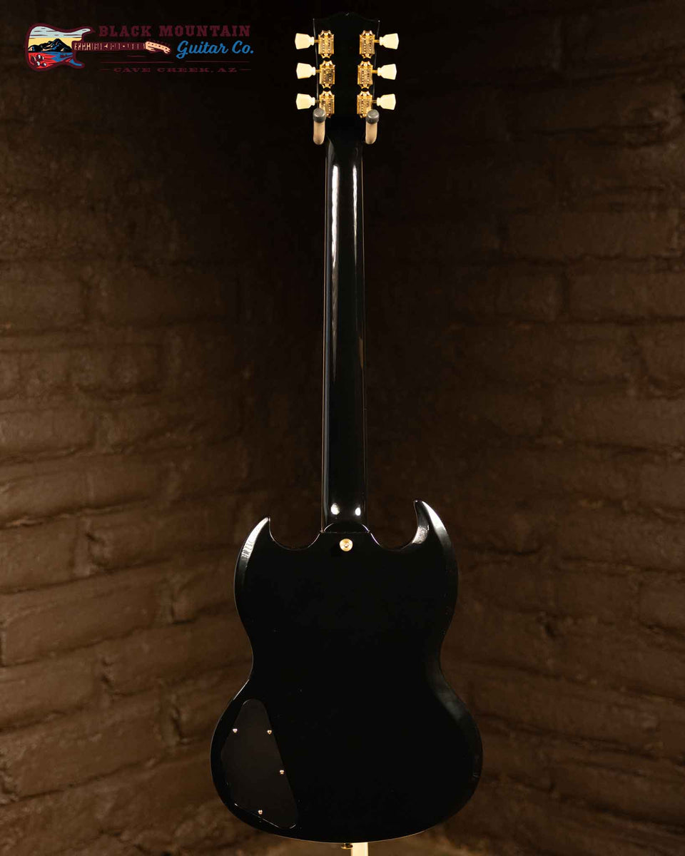 Gibson SG Standard '61 Maestro Vibrola, Ebony with Gold hardware