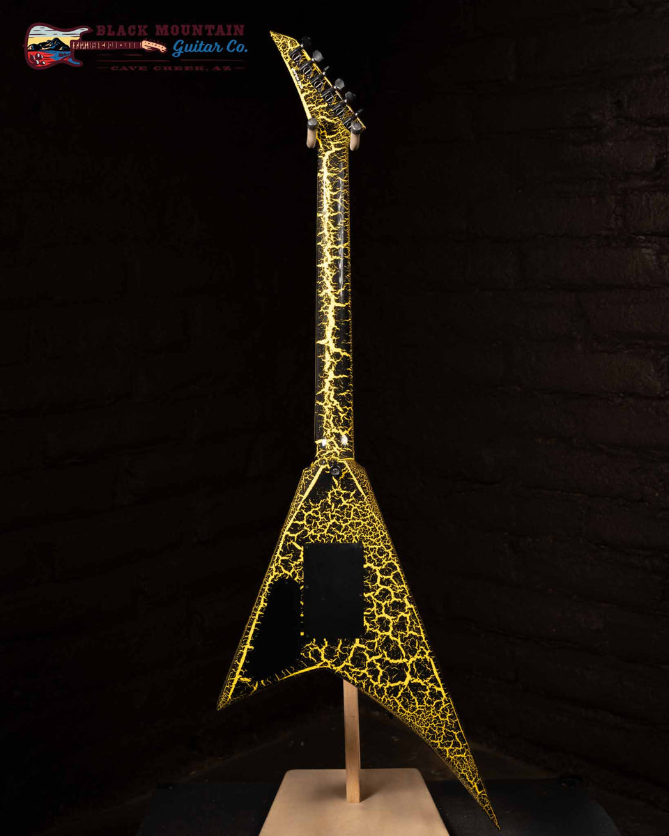 Jackson Custom Shop Randy Rhoads RR24 Black Yellow Crackle (Used