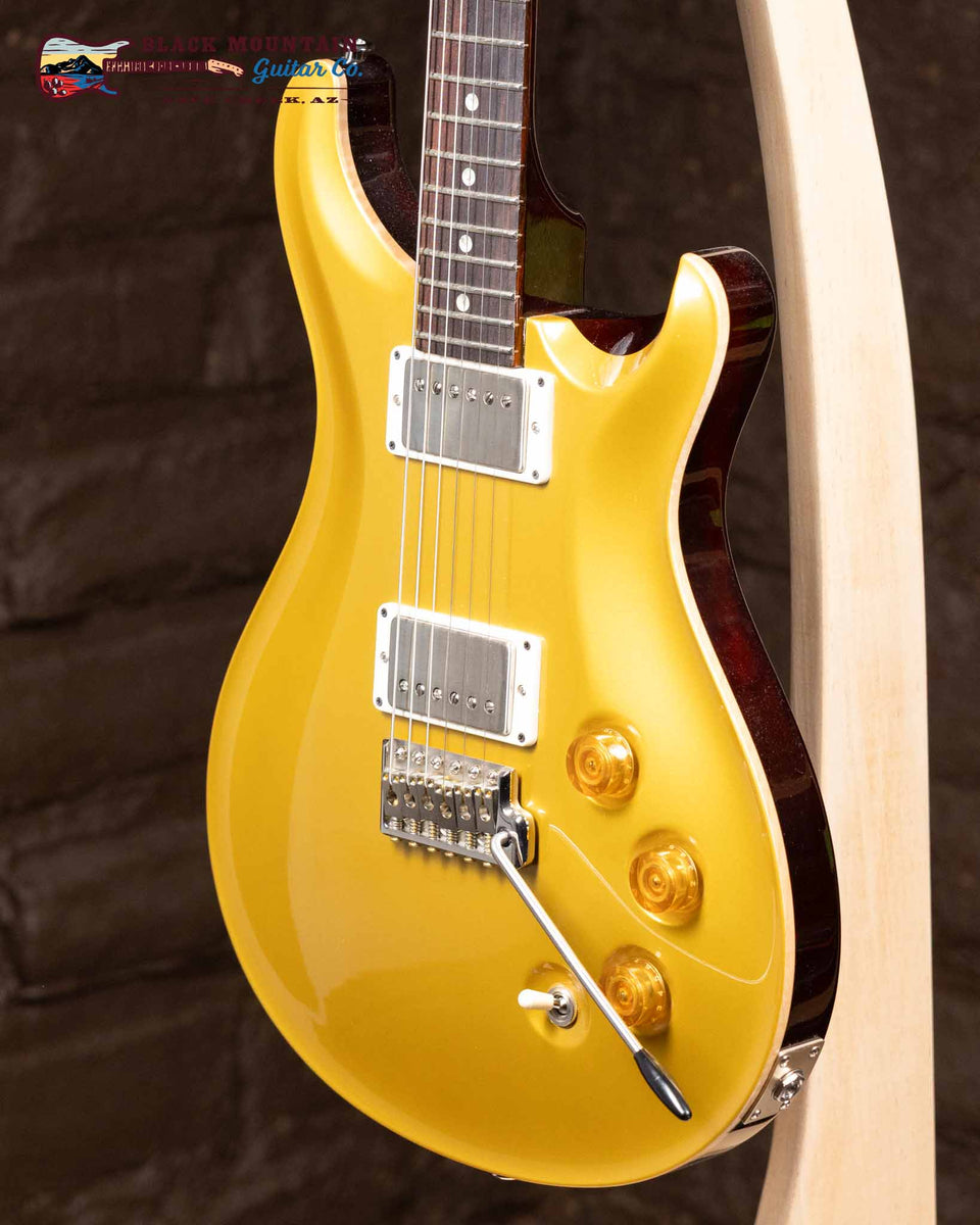 PRS DGT Electric Guitar with Moon Inlays - Gold Top (New)| Black