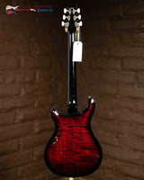 PRS Hollow Body II Piezo Fire Red Wrap Burst (New)