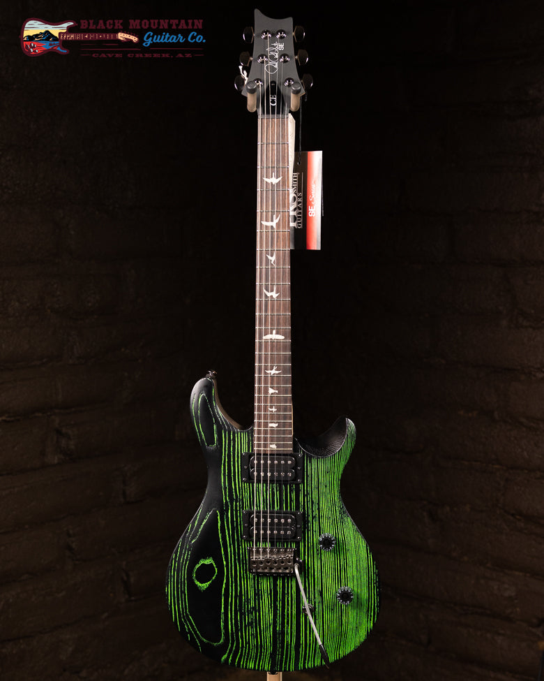 PRS SE CE 24 Swamp Ash Sandblasted Limited Edition - Green