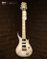 PRS Swamp Ash Special Electric Guitar - White Doghair Smokeburst with Maple Fingerboard (New)