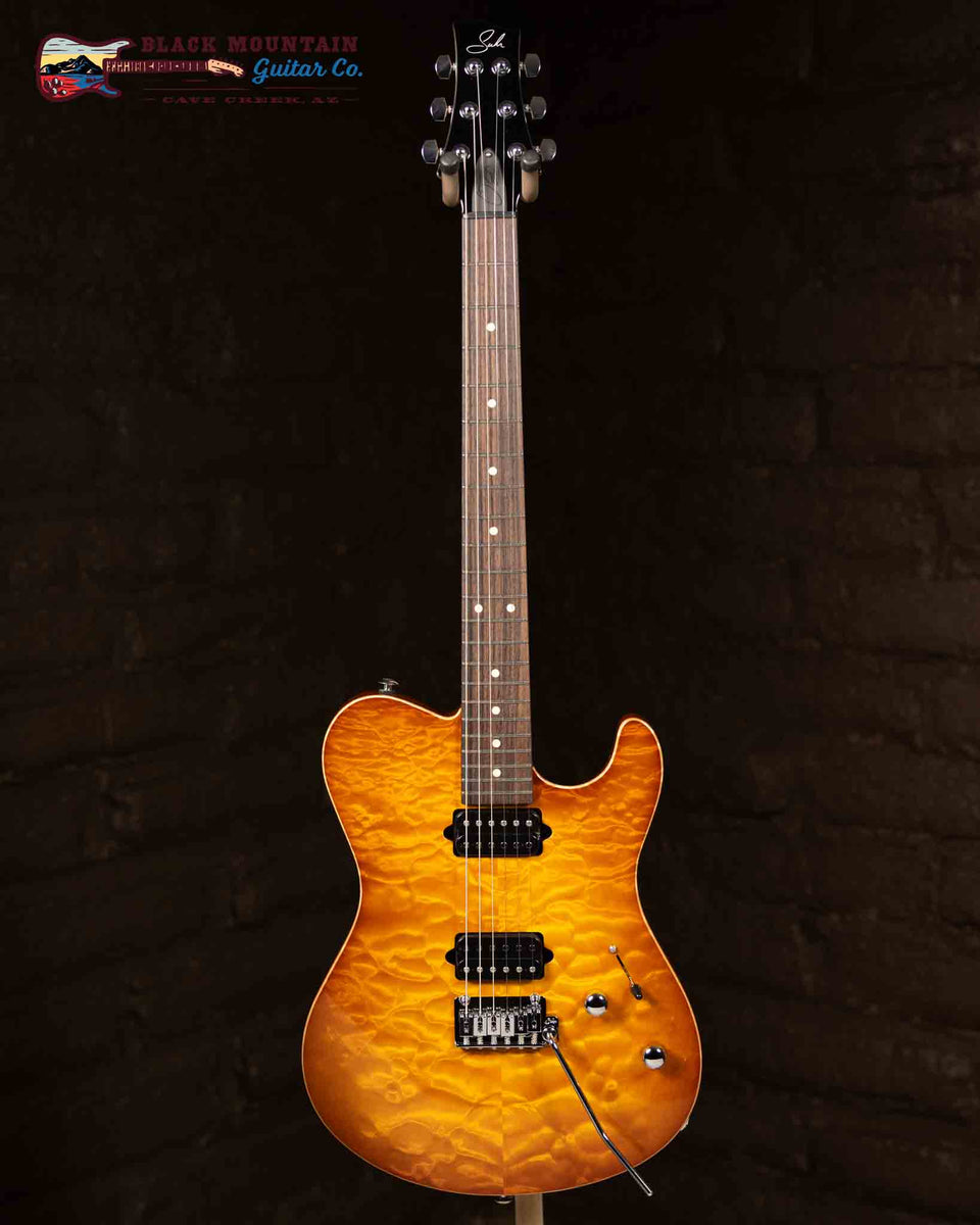 Suhr Oso Short Scale - Tea Burst| Black Mountain Guitar Co