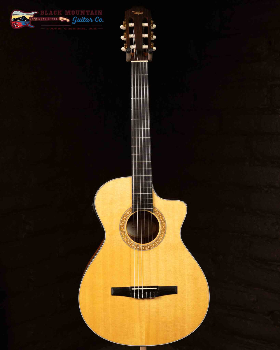 Taylor NS32-CE Nylon Acoustic Guitar- Natural (Used)| Black