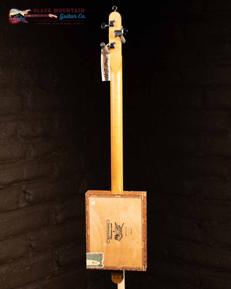 cigarette box guitar Ted Morse Cigar Box Guitar- My Father (New)| Black Mountain Guitar Co cigarette box guitar Ted Morse Cigar Box Guitar- My Father (New)| Black Mountain Guitar Co