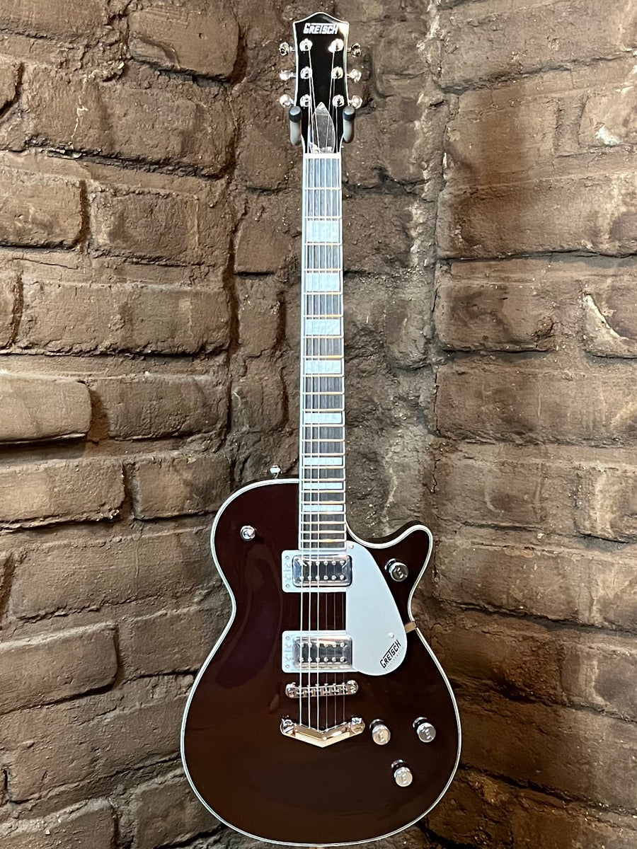 Gretsch G5220 Electromatic Jet BT Single Cut with V Stoptail Dark Cherry Metallic