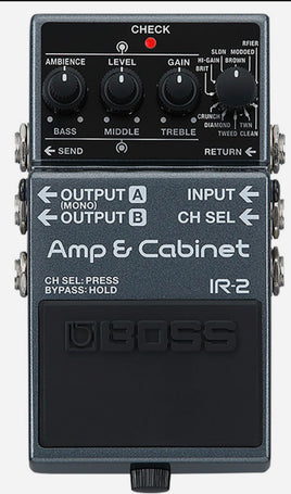 Boss IR-2 Amp & Cabinet Pedal (Used/mint in box)