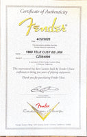 
              Fender Custom Shop '60 Telecaster Custom Journeyman Relic w/ Ebony Fretboard - Aged Candy Apple Green (New)
            