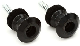 Dunlop Straplok Dual Design Strap Button Set - Black