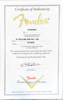 
              Fender Custom Shop '67 Telecaster with Journeyman Relic -  Inca Silver Metallic (New)
            