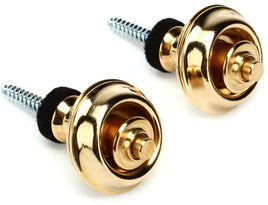 Dunlop Straplok Dual Design Strap Retainer System - Gold