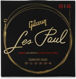 Gibson Accessories Les Paul Premium Electric Guitar Strings - (9-42) Ultra Light Gauge