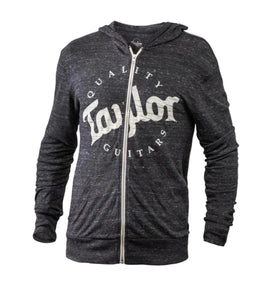 Taylor Guitars Grey Hoody, Heavy, White Logo