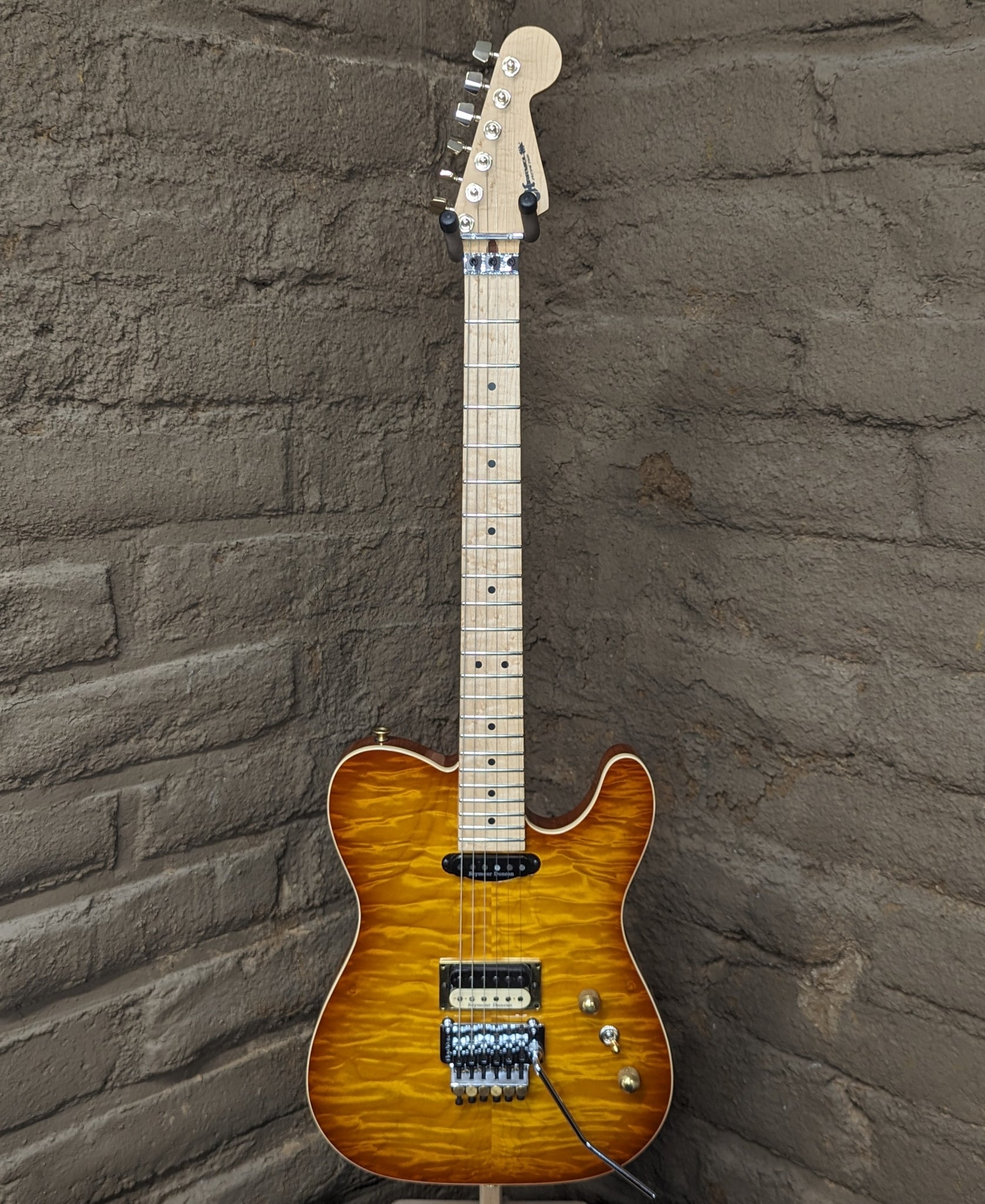 Charvel Custom Shop Style 2 HS Floyd Rose 84 Flame Maple Top