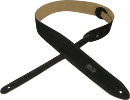 Levy’s MS12-BLK Simply Suede Series Strap - Black