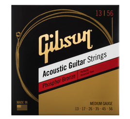 Phosphor Bronze Acoustic Medium gauge Guitar Strings (13-56)
