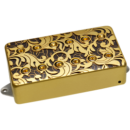 DiMarzio UtoPIA Neck Pickup, F-Spaced - Satin Gold/ Black