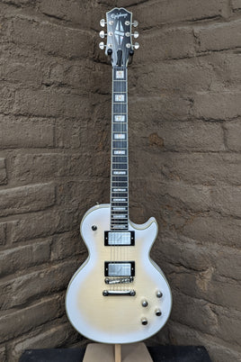 Epiphone Les Paul Prophecy Electric Guitar - Aged White Tiger Burst (New)