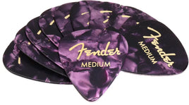 Fender 351 Shape Premium Celluloid Picks - Medium Purple Moto 12-pack
