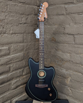 Fender Acoustasonic Standard Jazzmaster Acoustic-electric Guitar - Black (New)