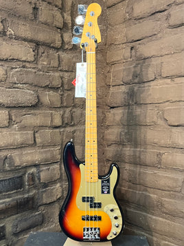 Fender American Ultra II Jazz Bass, Maple Fretboard - Ultraburst (New)