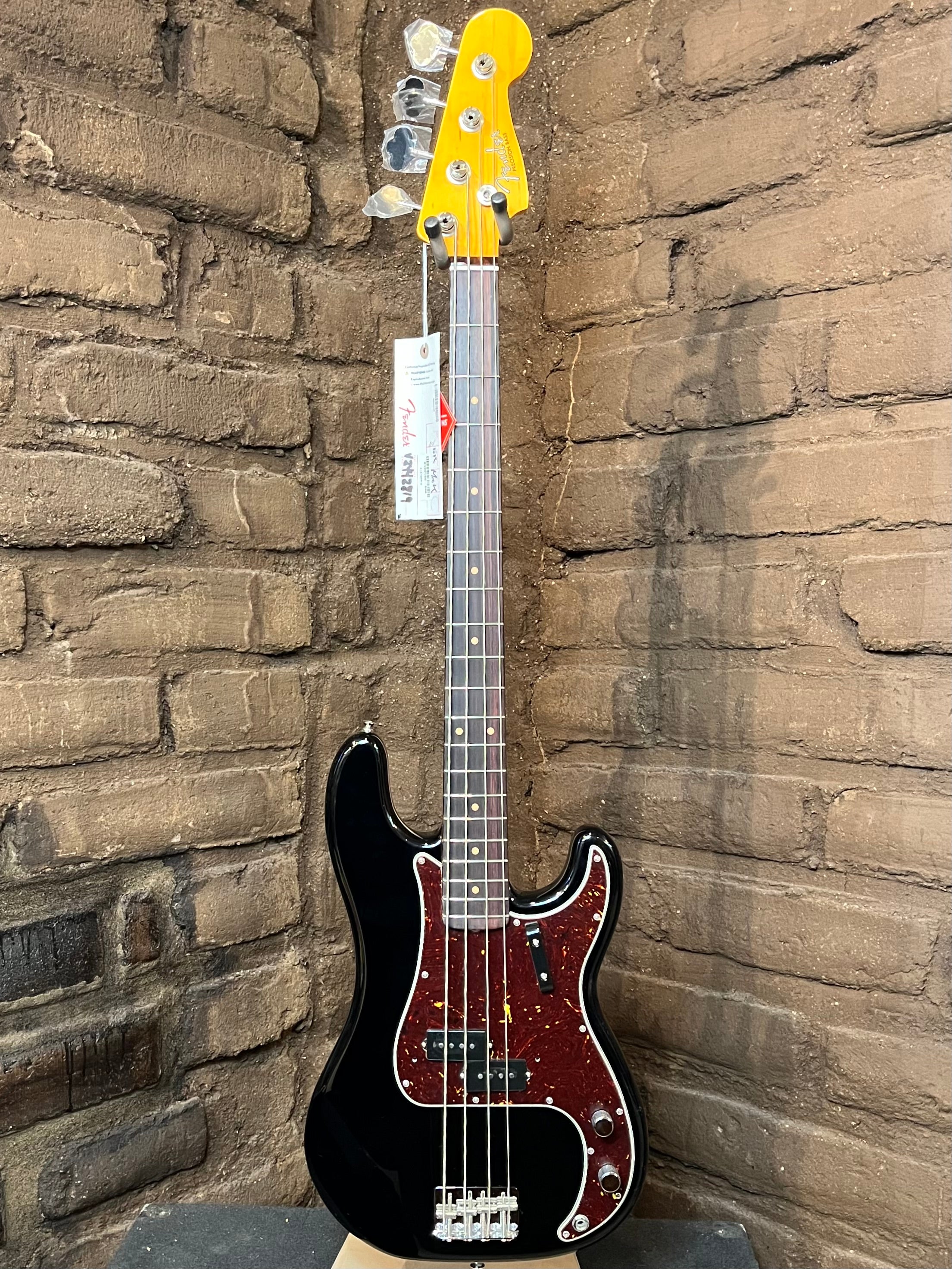 Fender American Vintage II 1960 Precision Bass Black New