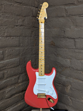 Fender Custom Shop '55 Stratocaster Deluxe Closet Classic - Faded/Aged Fiesta Red (New)