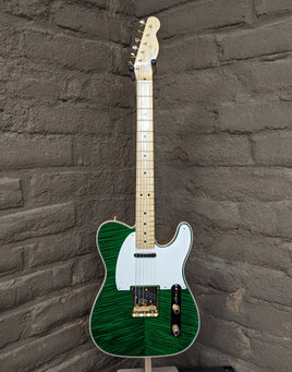 Fender Custom Shop Austin McNutt Masterbuilt '52 Telecaster Deluxe Closet Classic - Trans Green Top Natural Sides & Back (New)