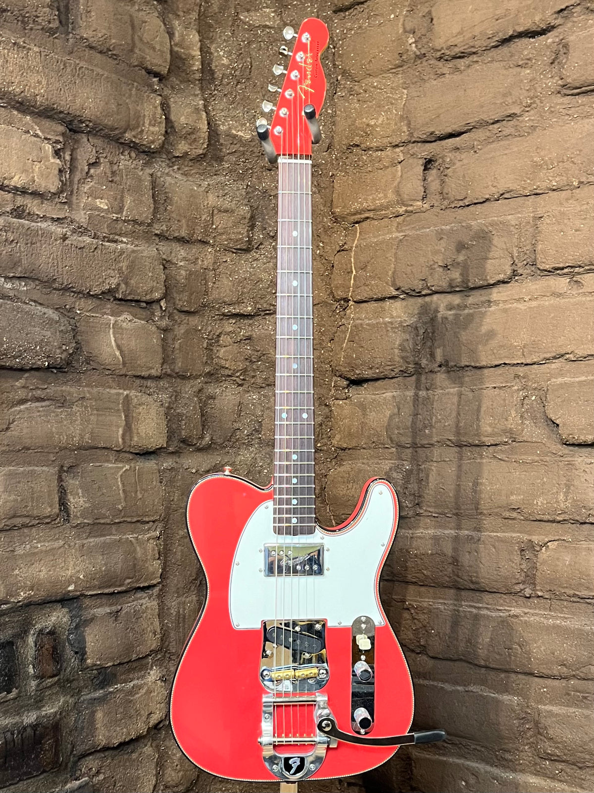 Red Tele Custom Fender Custom Shop Limited Edition CuNiFe Telecaster Custom Journeyman ...