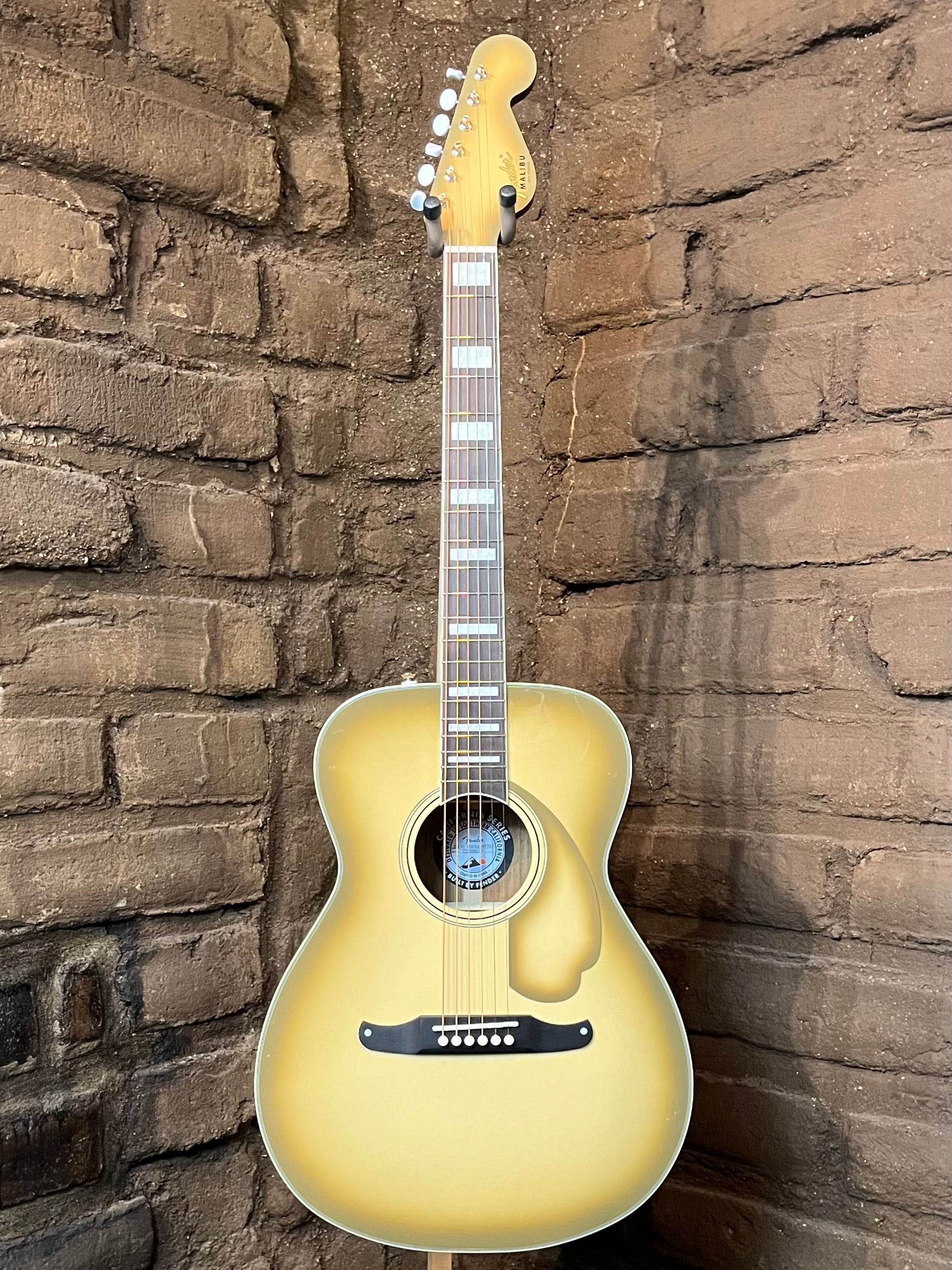 Vintage fender malibu acoustic guitar cheap