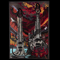 
              Giulio Negrini Guitars -The Two Towers - Art Piece
            