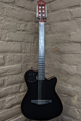 Godin ACS-SA Slim, Nylon String Acoustic-Electric Guitar - Black (Used)