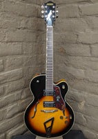 
              Gretsch G2420 Streamliner Hollowbody Electric Guitar with Chromatic II Tailpiece - Aged Brooklyn Burst (New)
            