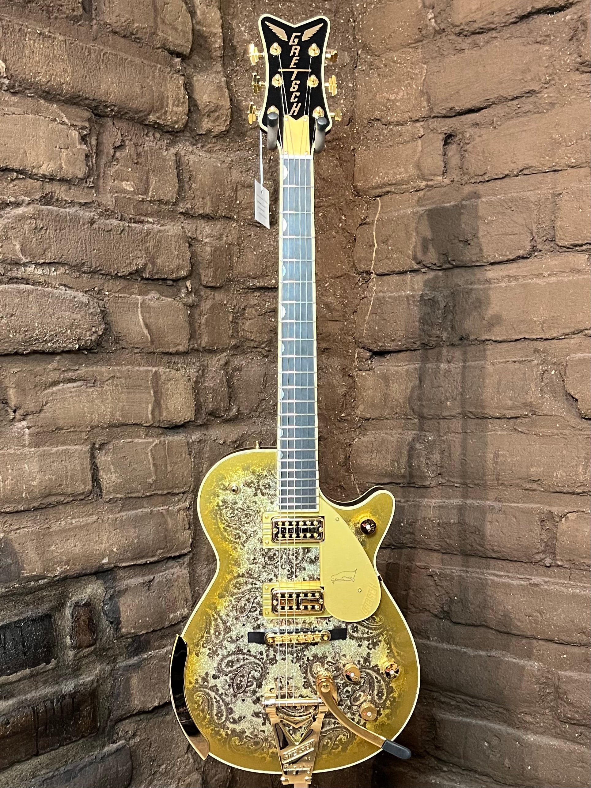 Gretsch G6134TG Limited Edition Paisley Penguin Gold Paisley
