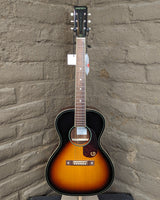 
              Gretsch Limited-edition Jim Dandy Concert Solid Top Acoustic Guitar - Heritage Burst (New)
            
