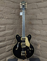 
              Gretsch Pro Broadkaster LX Semi-hollow Electric Guitar - Black (New)
            