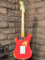 
              Fender Custom Shop 61 Strat Heavy Relic - Fiesta Red over Sunburst (Used)
            