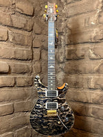 
              PRS Custom 24 35th Anniversary Eagle Quilt 10 top in Charcoal “Marine Spa Granite" (New)
            